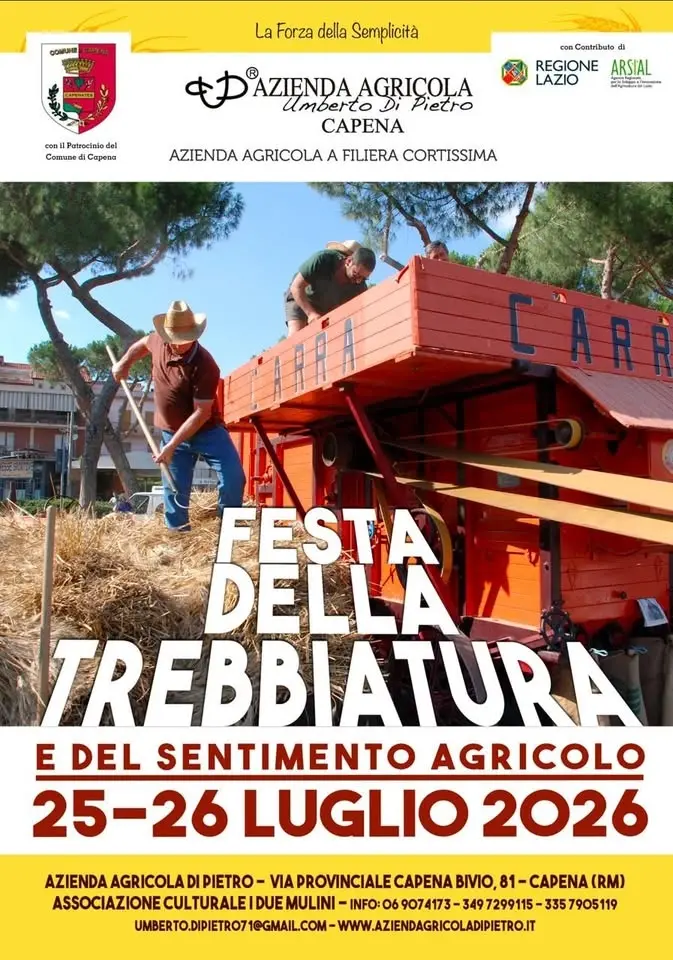 VII FESTA DELLA TREBBIATURA 2026