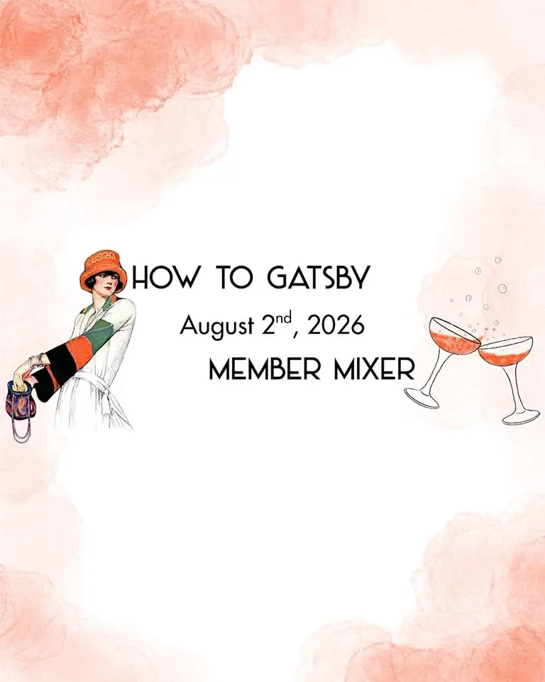 How to Gatsby and ADSC Member Mixer