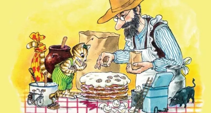 Pettson & Findus – Pannkakstårtan
