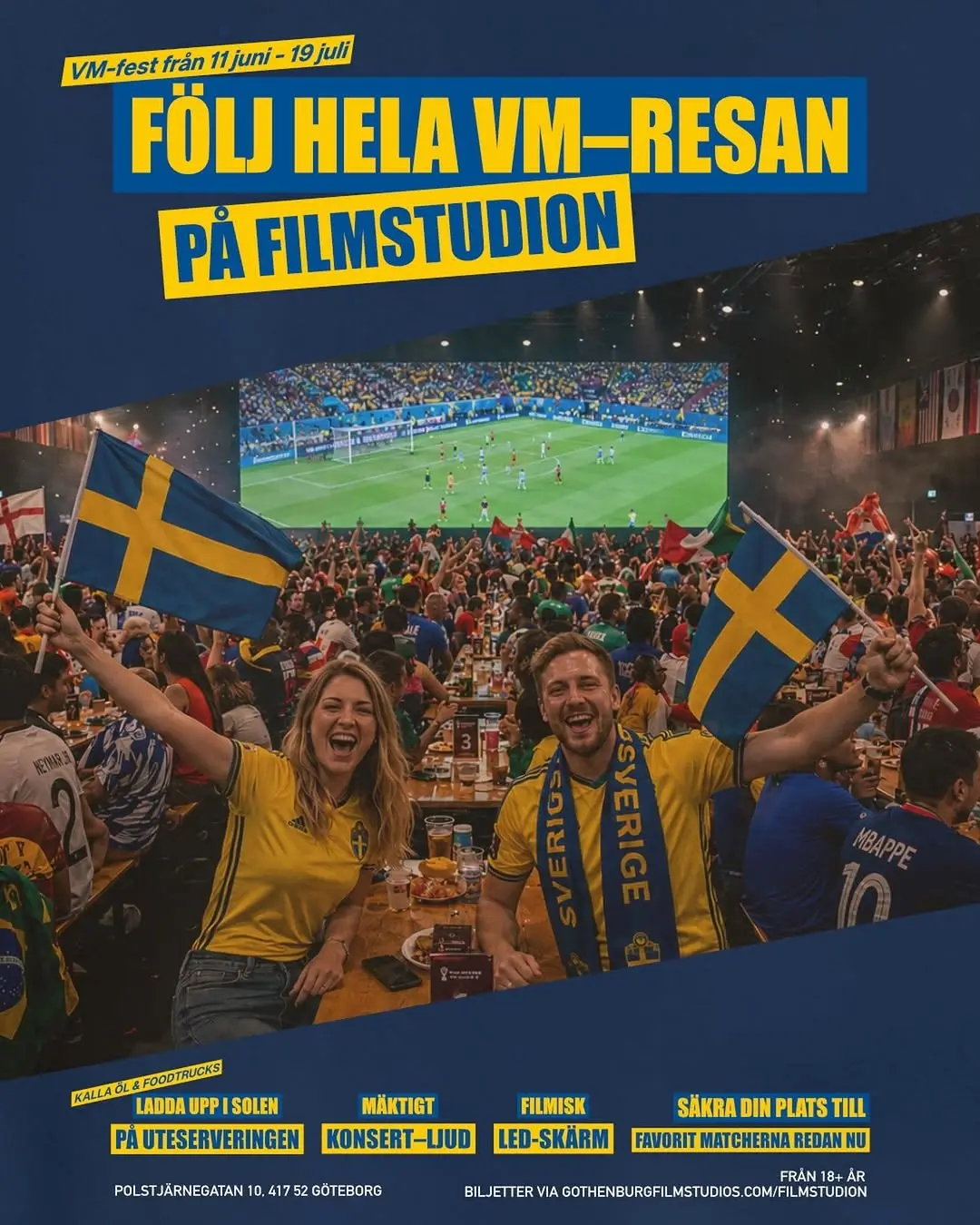 VM-fest på Filmstudion