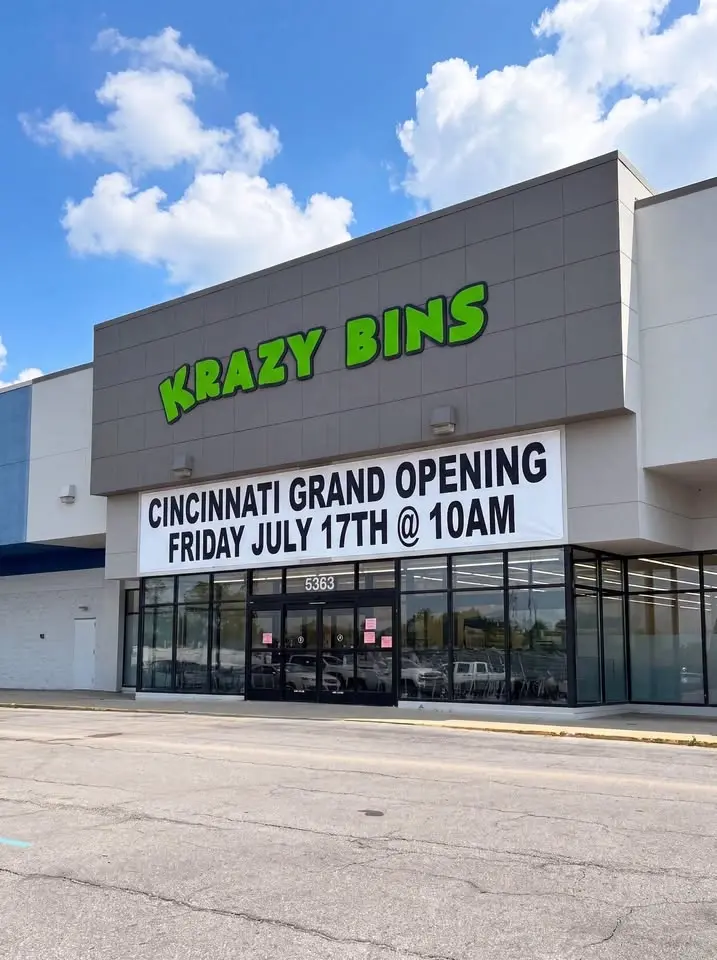Krazy Bins Cincinnati Grand Opening