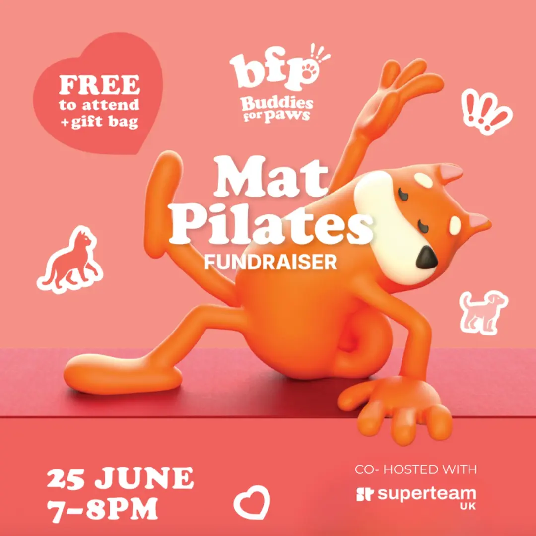 Buddies for Paws Free Pilates Class