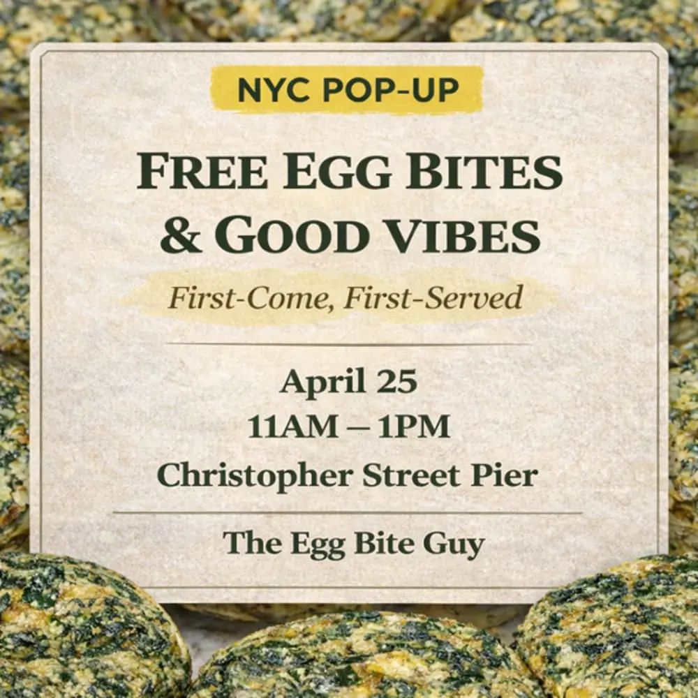 The Egg Bite Guy Pop-Up