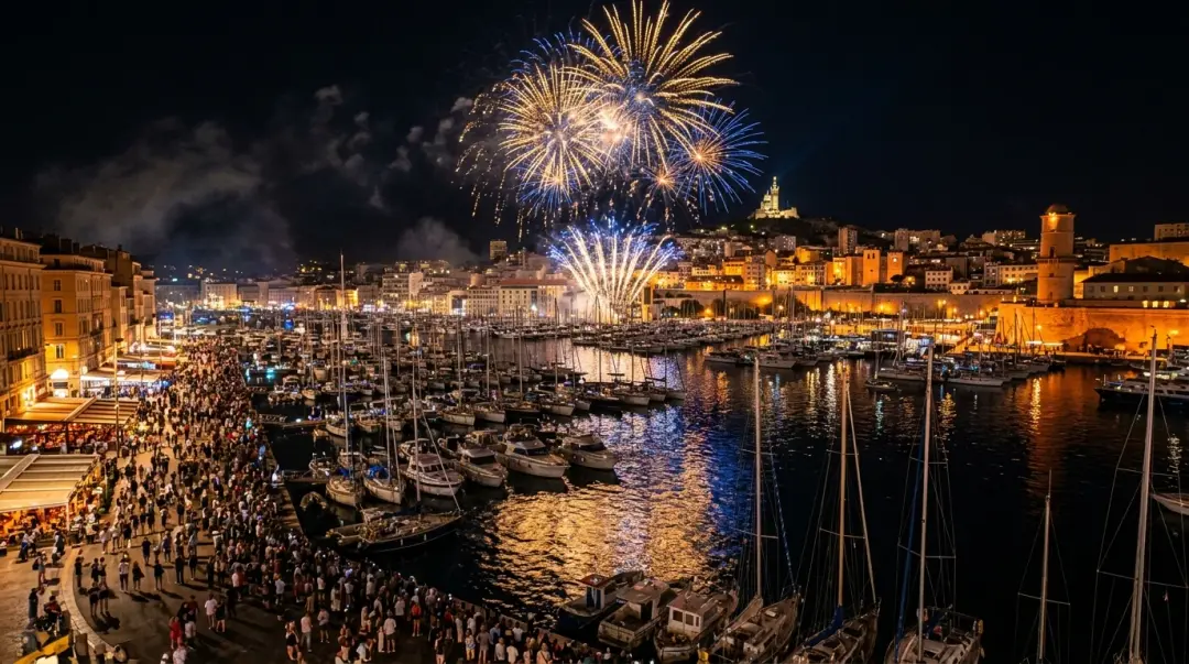 Feu d'artifice de la Fête Nationale