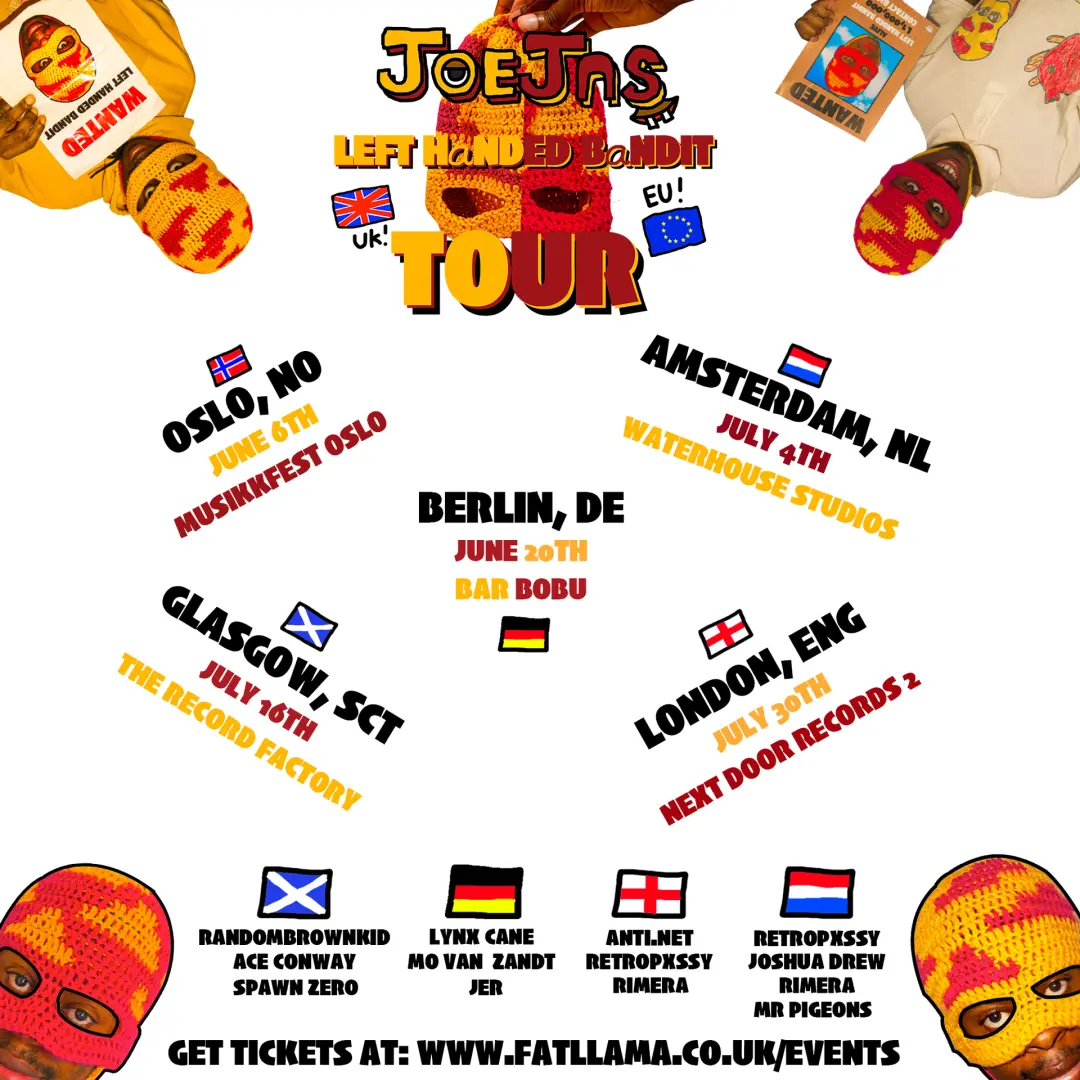JoeJas - Left Handed Bandit Tour: Amsterdam