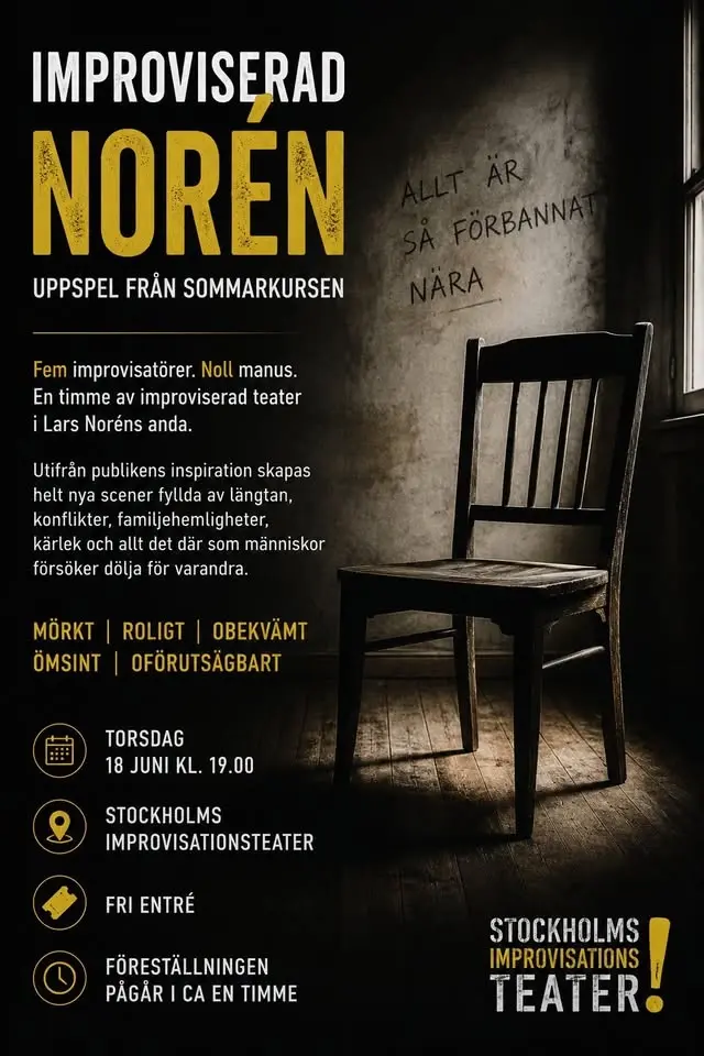 Kursuppspel Improviserad Norén