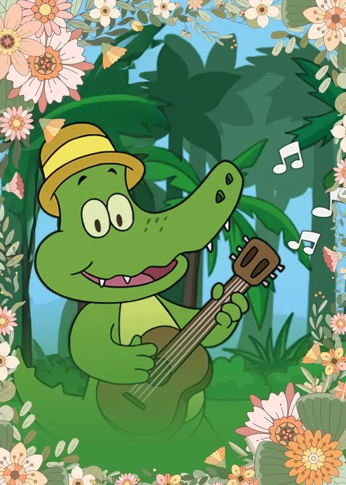 Sommarscen på Tjolöholm - Arne Alligator & Djungeltrumman