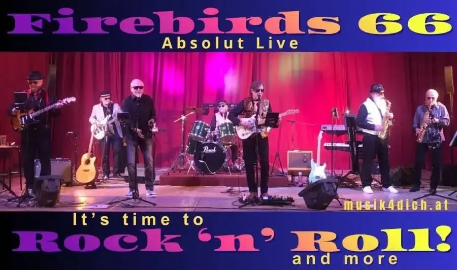 Platz´lkonzert zum Tagesausklang mit FIREBIRDS 66 - Open Air beim Schloss Laxenburg