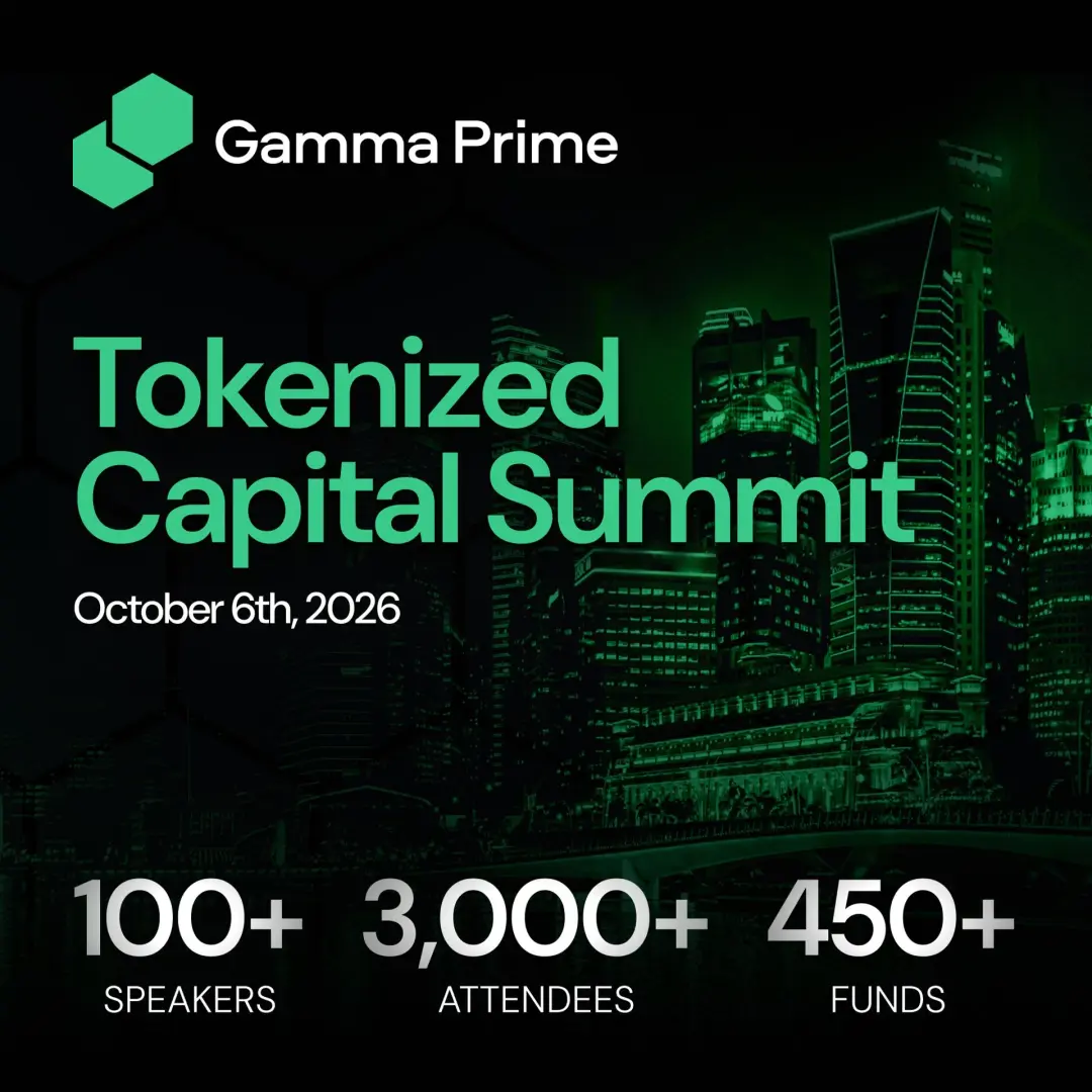 Tokenized Capital Summit 2026 Singapore 🇸🇬
