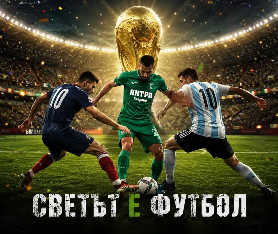 ⚽ Светът е футбол 🌍