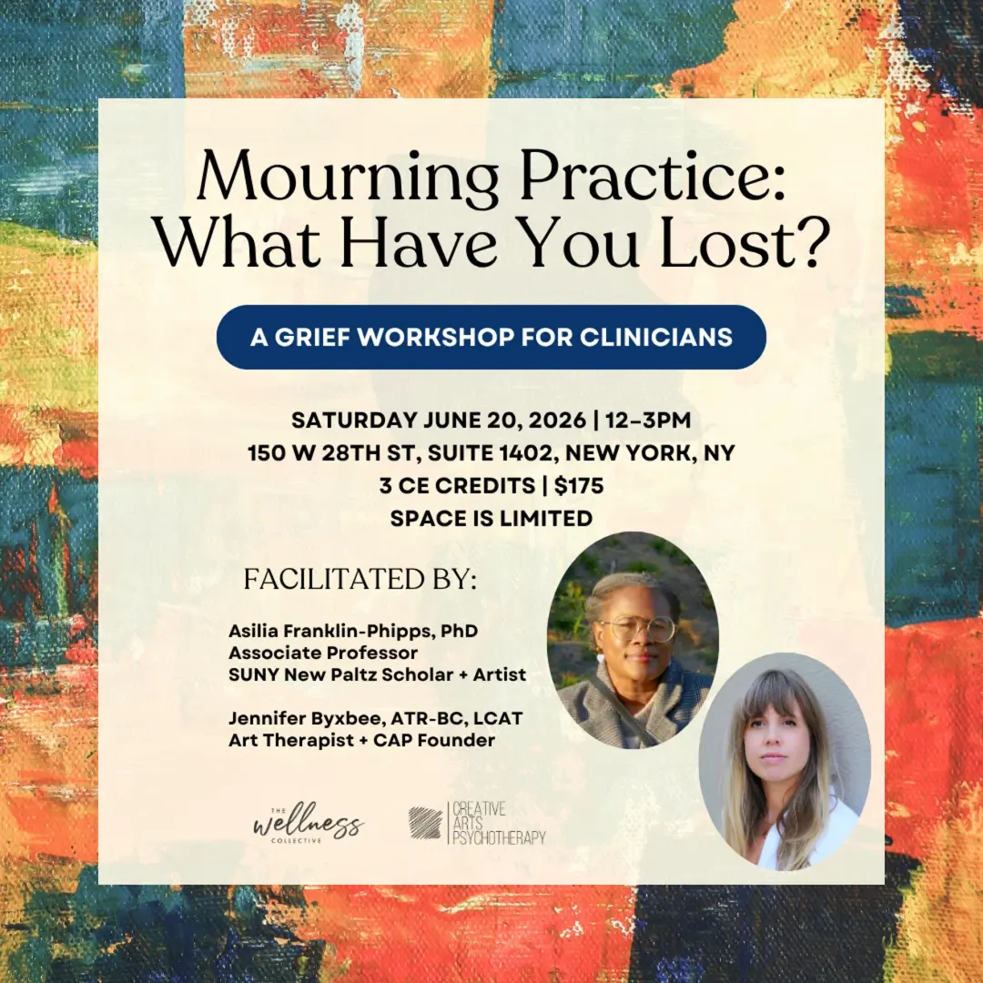Mourning Practice: What Have You Lost? A Grief Workshop for Clinicians or Anyone Sitting With Loss.