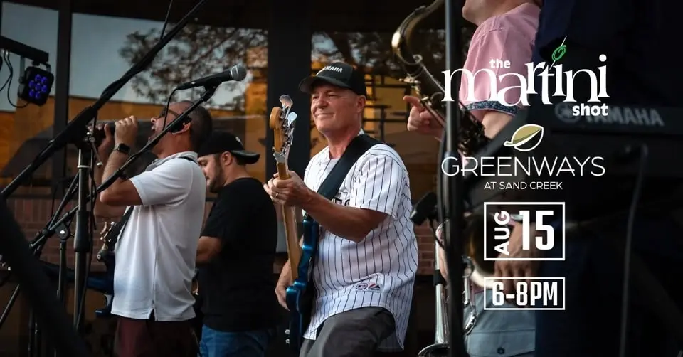 The Martini Shot at Greenways Summer Concert Series