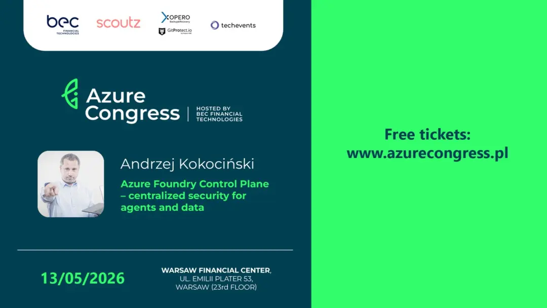 Azure Foundry Control Plane – centralized security for agents and data🎤