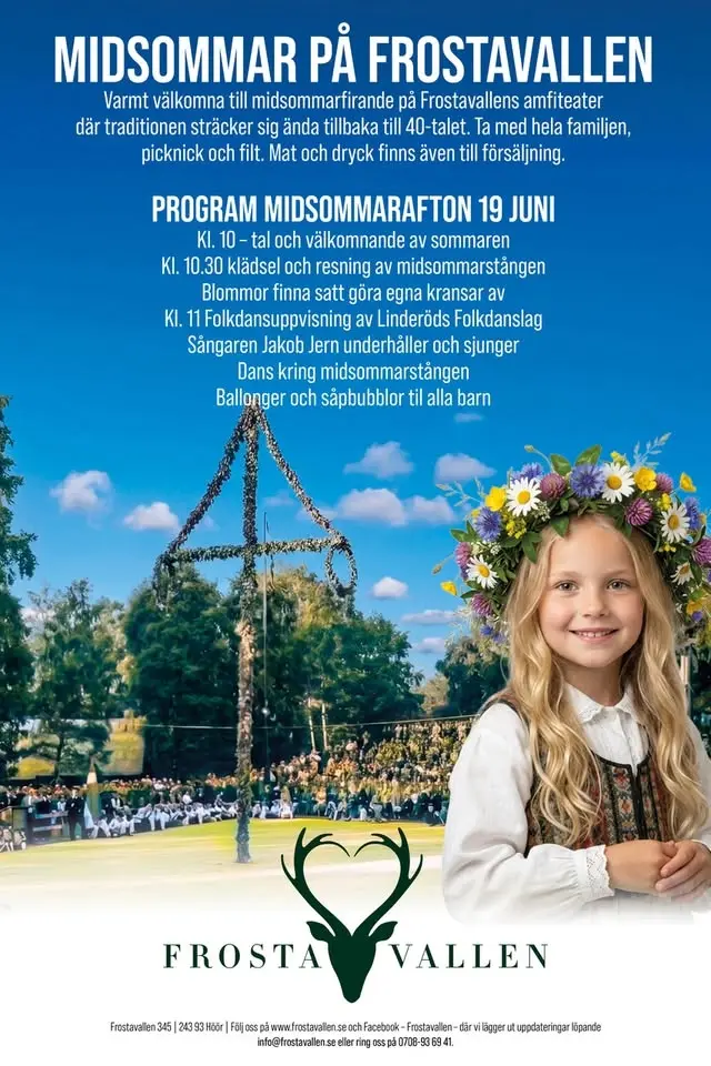 Midsommar på Frostavallen