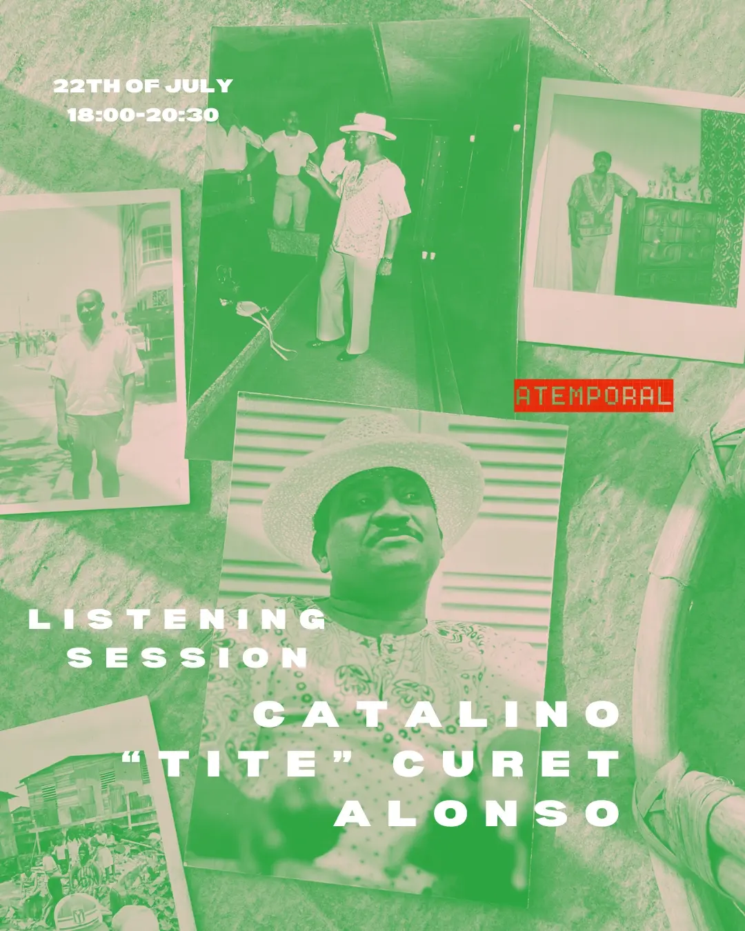 Catalino 'Tite' Curet Alonso Listenign session + exhibition