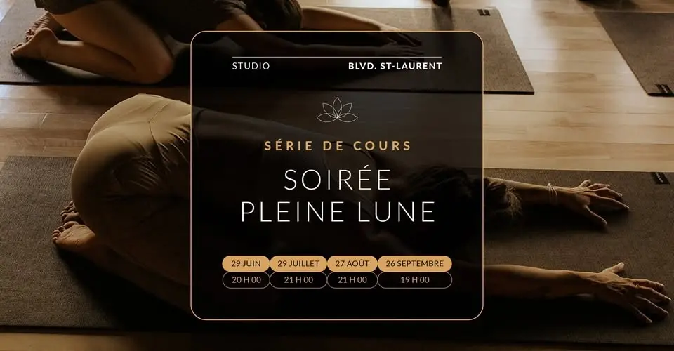 🌕 SOIRÉE PLEINE LUNE - YIN&SONOTHÉRAPIE ✨
