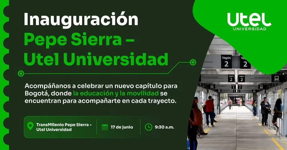 Inauguración Transmilenio- Estación Pepe Sierra - Utel Universidad