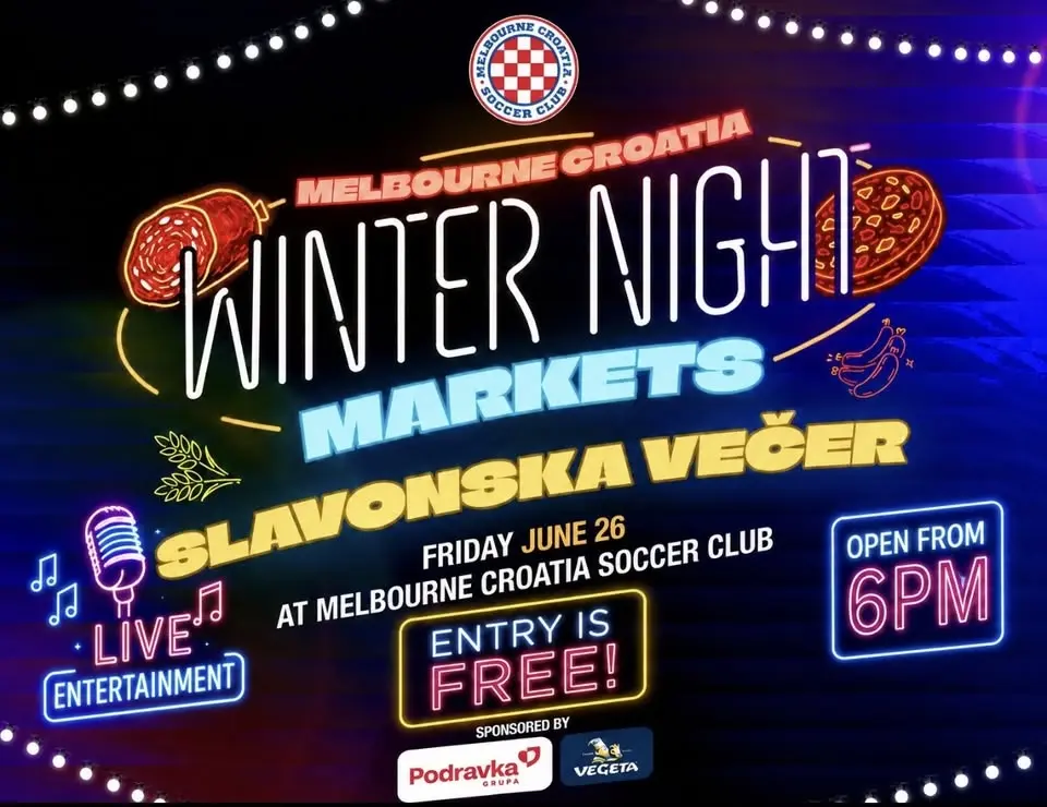 ❄️ MCSC Night Market: Slavonska Večer ❄️