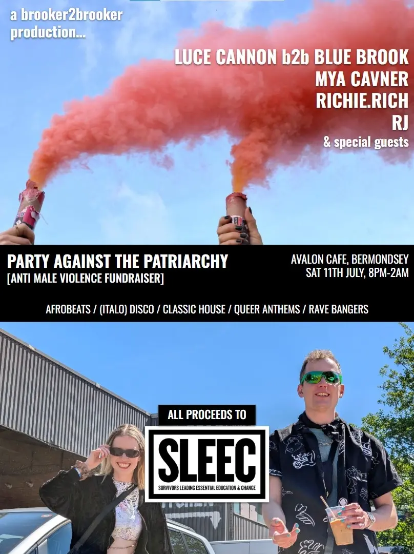 Party Against The Patriarchy [Feminist DJs + Fundraiser + World Cup Screening]