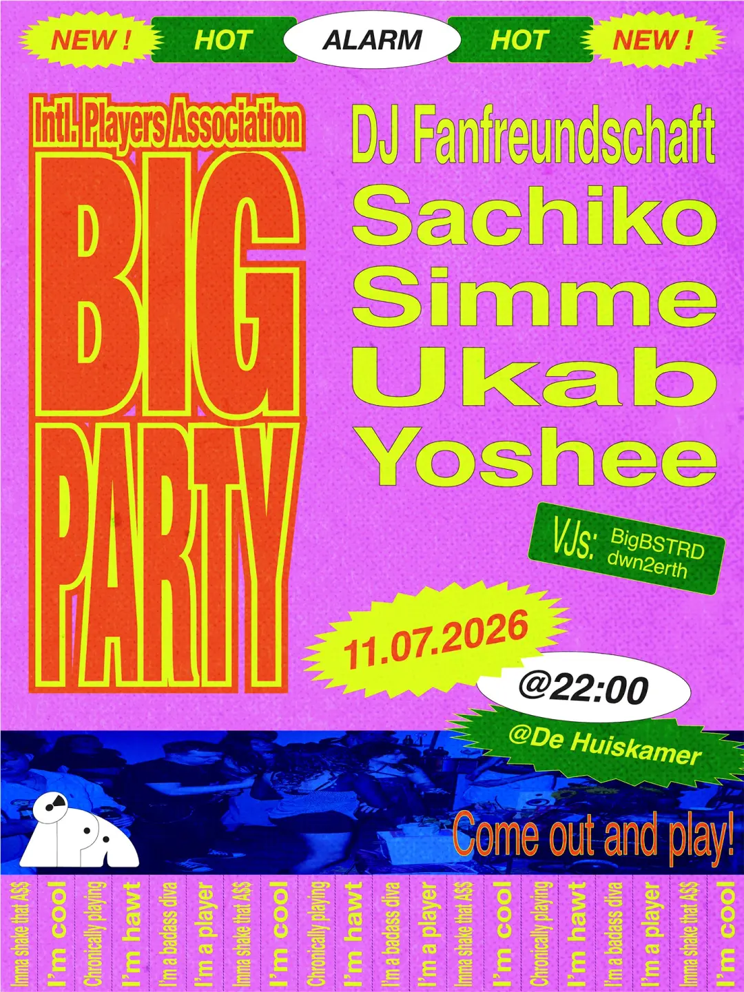 Int'l Players Association BIG PARTY