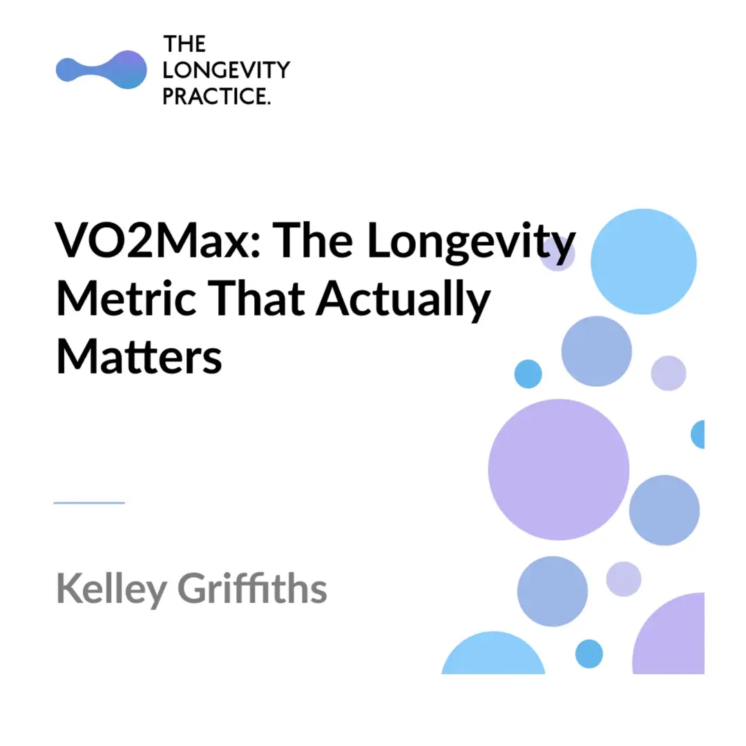 Why VO2Max is the best longevity biomarker und how to get yours up - with Kelley Griffiths MSc - Head of Functional Fitness of BEAT81