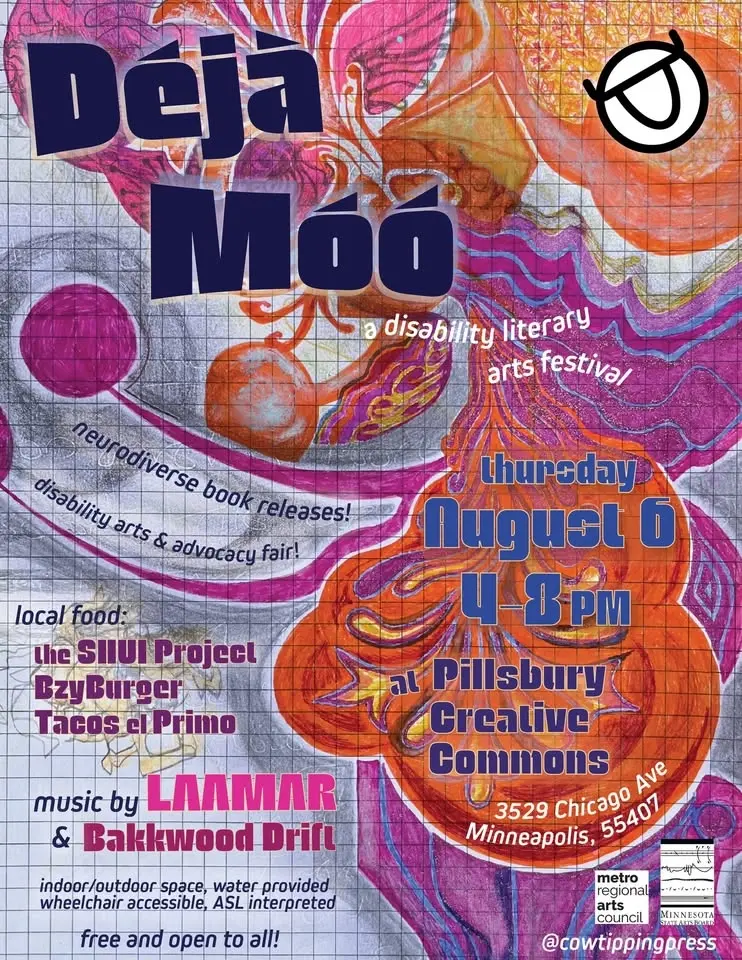 Déjá Móó: A Disability Literary Arts Festival