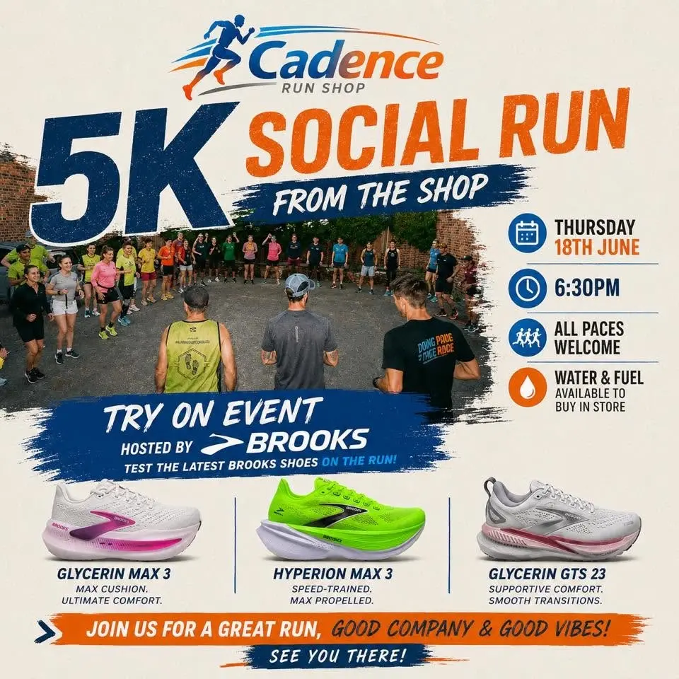 Cadence Run Shop Ft Brooks TryOn event