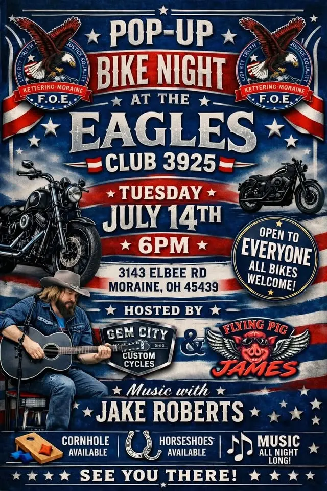 POP-UP Bike Night at the Eagles #3925