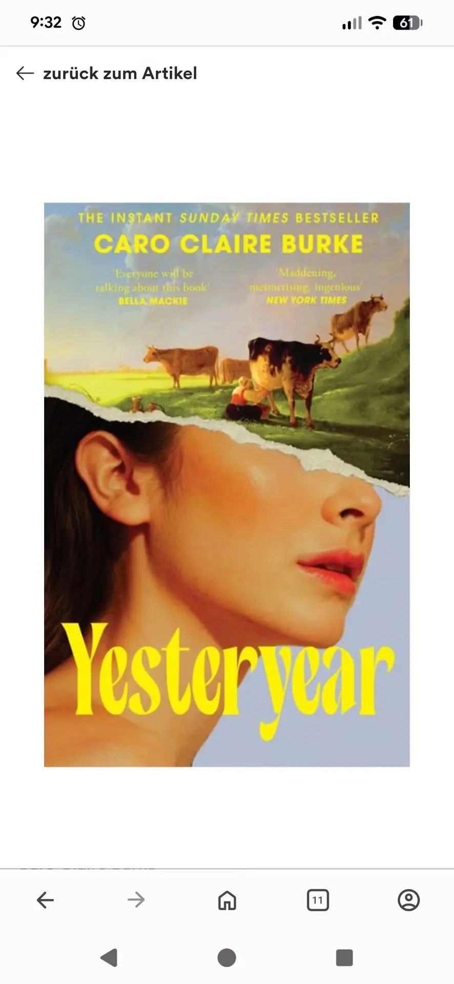 Yesteryear - Caro Claire Burke