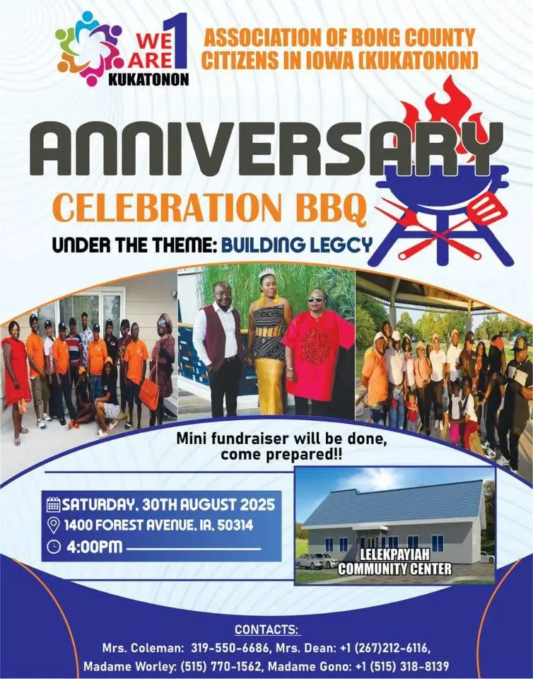 Anniversary celebration and fundraiser