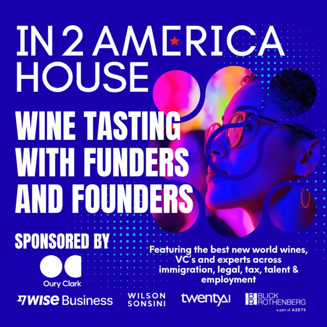 In2America House - Wine Tasting for Funders and Founders. Sponsored by Oury Clark