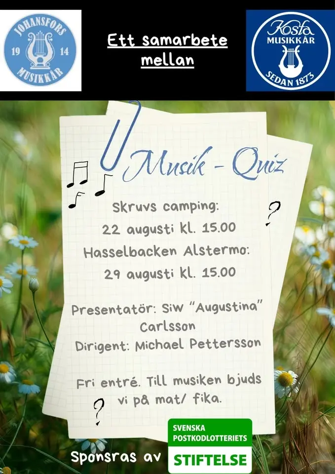 Musikquiz i augusti