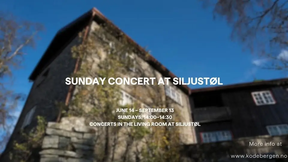 Sunday concerts at Siljustøl