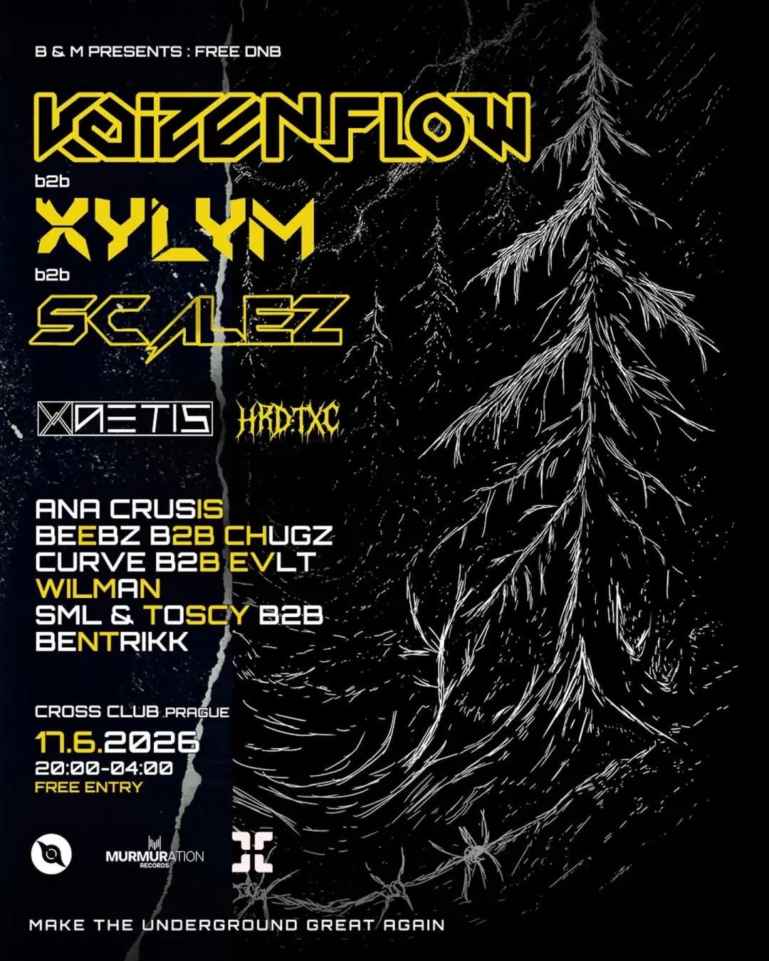 B&M presents: FREE DNB