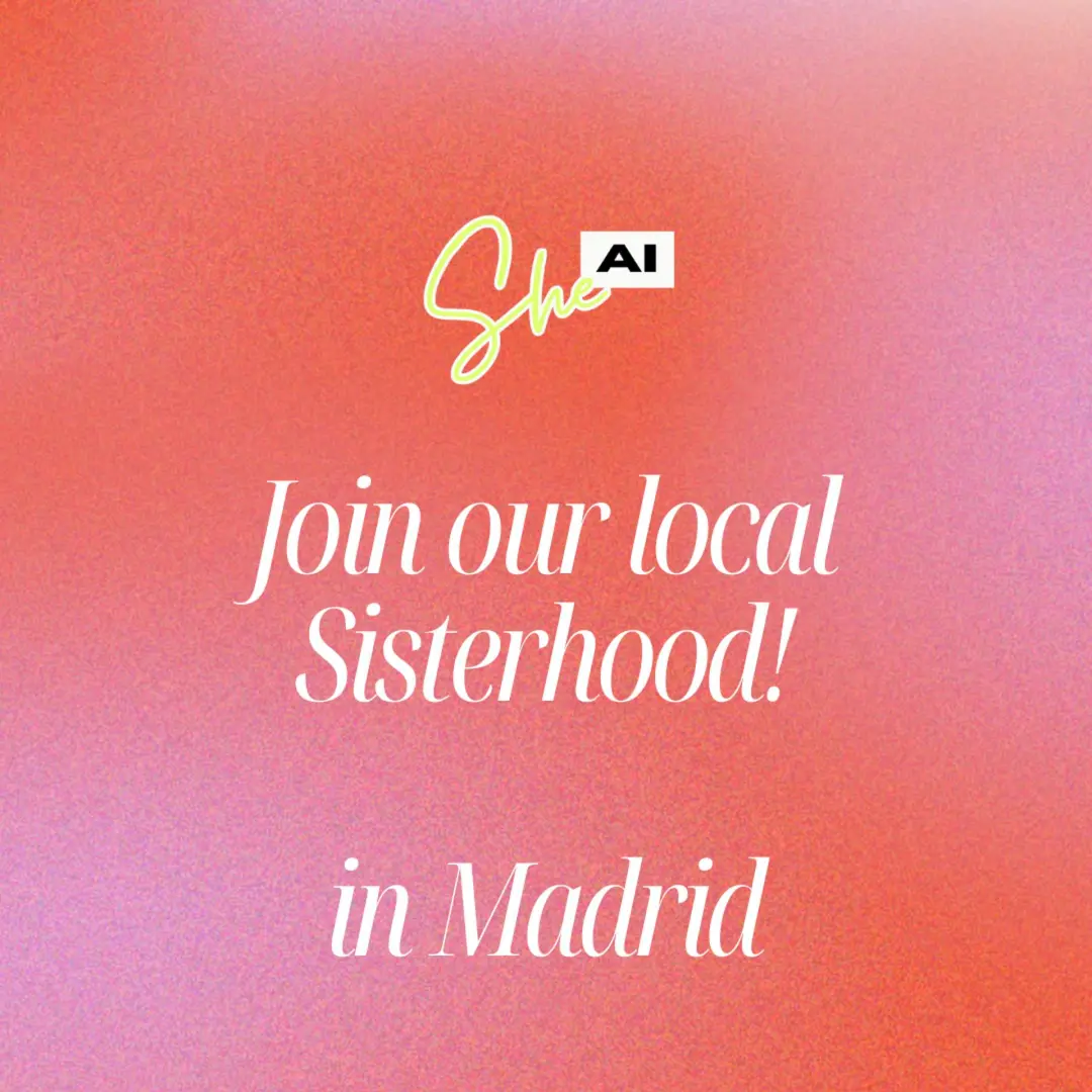 SheAI Madrid: Coworking, Coffee & AI Chat