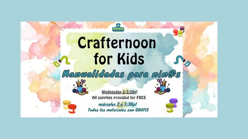 Crafternoon for Kids/ Manualidades para Niñ@s