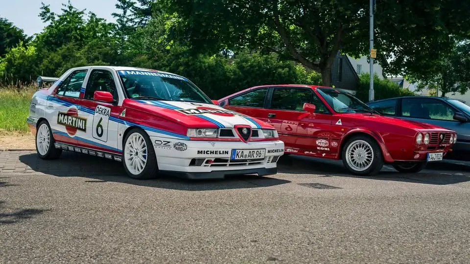 Vortreffen vom 1. int. Alfa Romeo Treffen im Schwarzwald Baden 