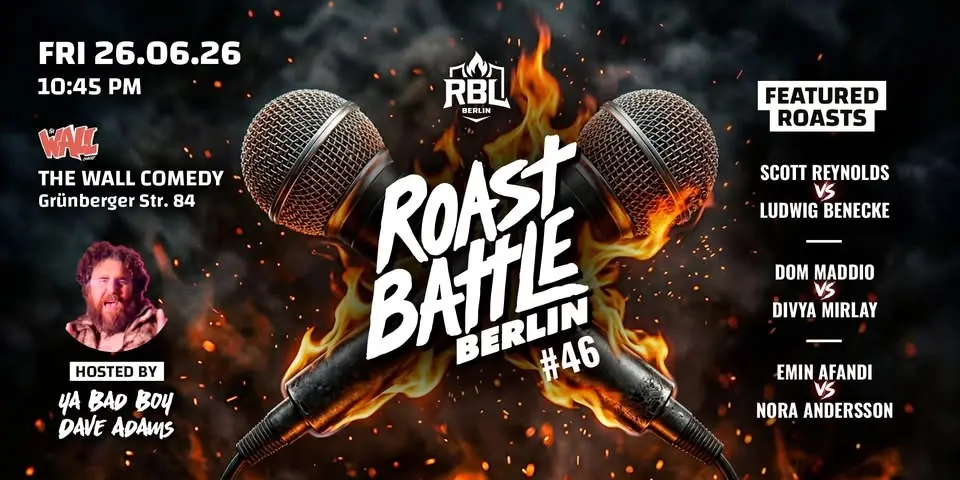 Roast Battle Berlin #46 - Round 11 - English Comedy