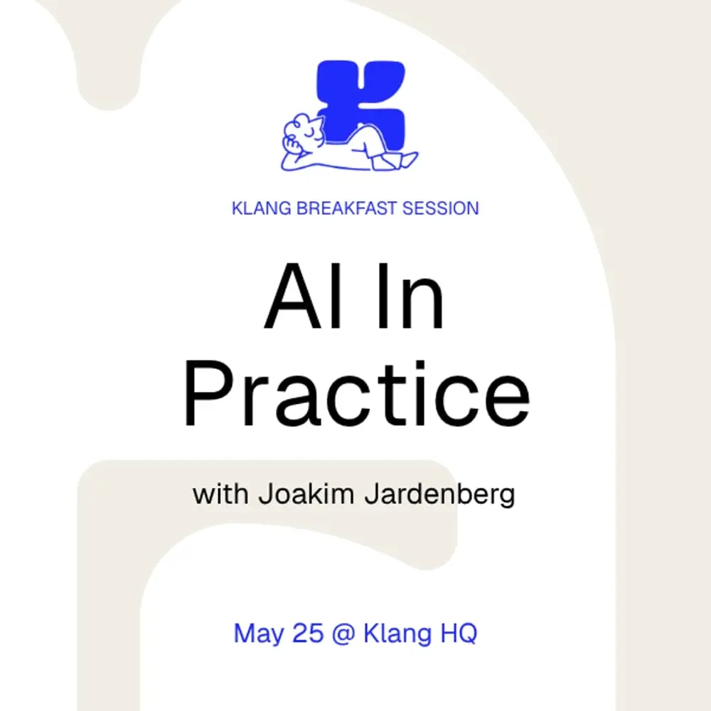 AI in Practice with Joakim Jardenberg