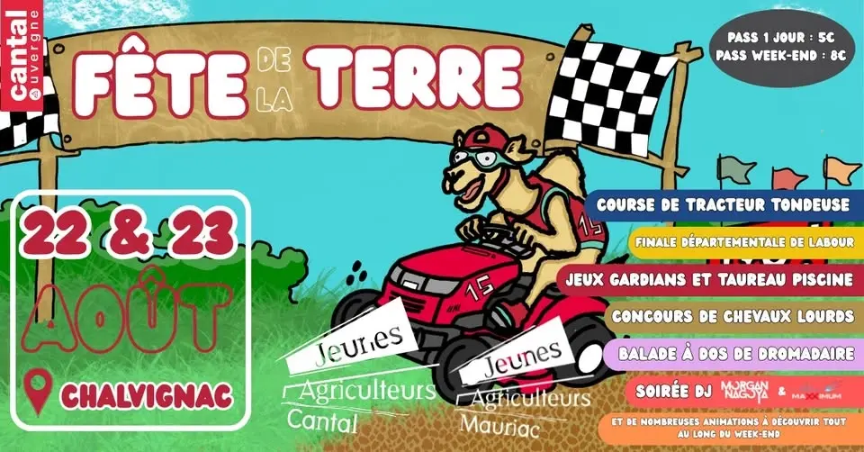 Fête de la Terre 2026 - JA Mauriac - CANTAL