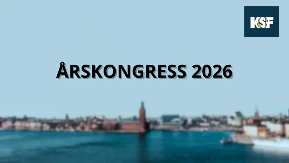 KSF:s årskongress 2026