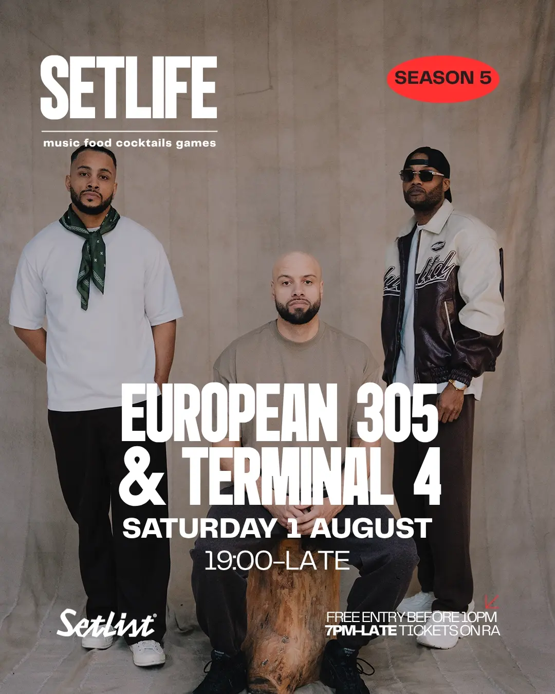 SETLIFE presents European 305 & Terminal 4 (Season 5 Launch)