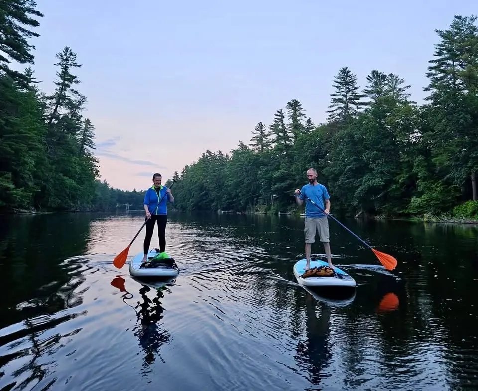 Sunset Paddle, Concord, NH