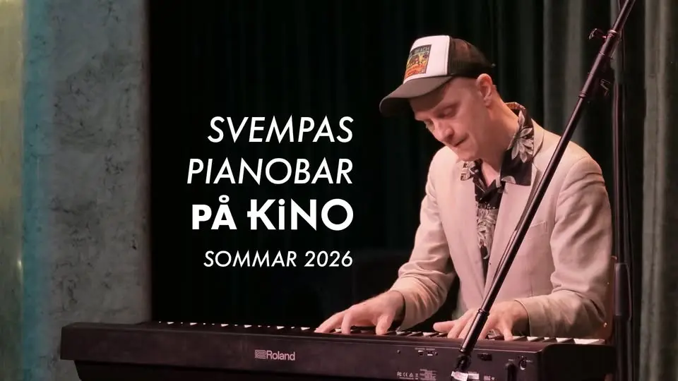 Svempas Pianobar på Kino - Sommaren 2026