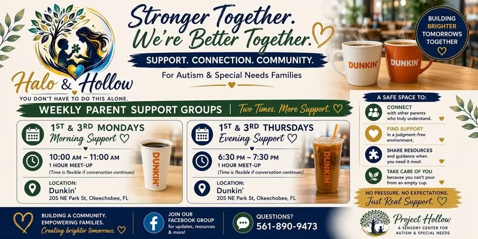 Parent's of Autistic Individuals Support Group Meeting