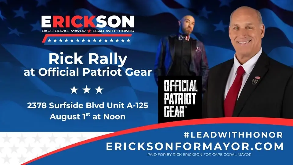 Rick Rally at Official Patriot Gear