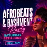 Afrobeats & Bashment Party (£5 B4 Midnight With Ticket)