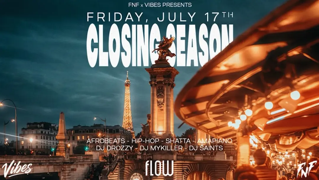 Fnf X Vibes Closing Season At Flow: Afro / Shatta