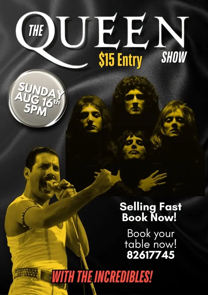 🎤 THE QUEEN SHOW – Live at The Founders 🎸