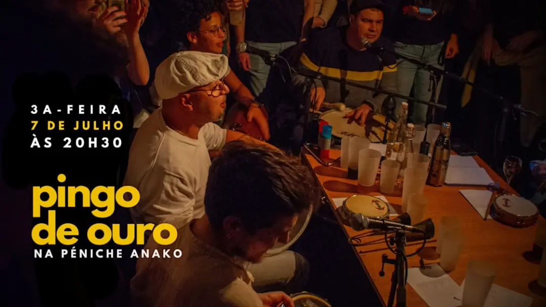 Samba Pingo De Ouro Na Péniche Anako